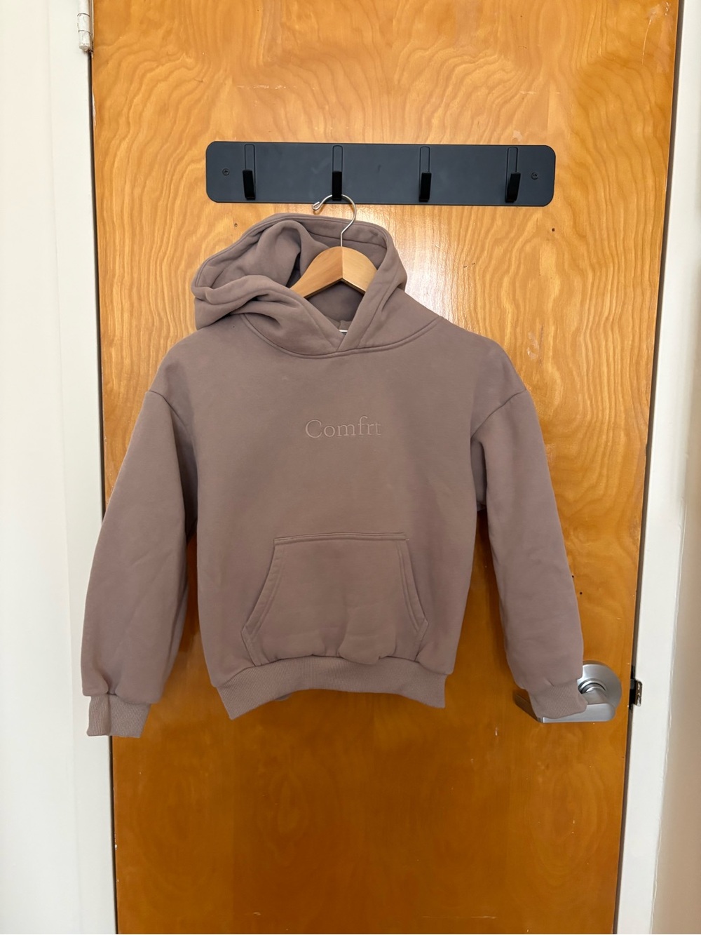 Comfrt brown hoodie